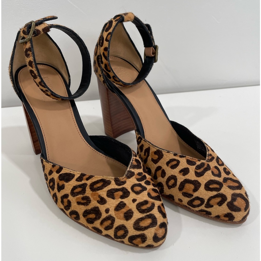 Soludos Leopard Print Heels